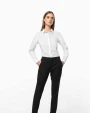 Chemises personnalisable KARIBAN Chemise popeline polycoton sans poche entretien facile femme