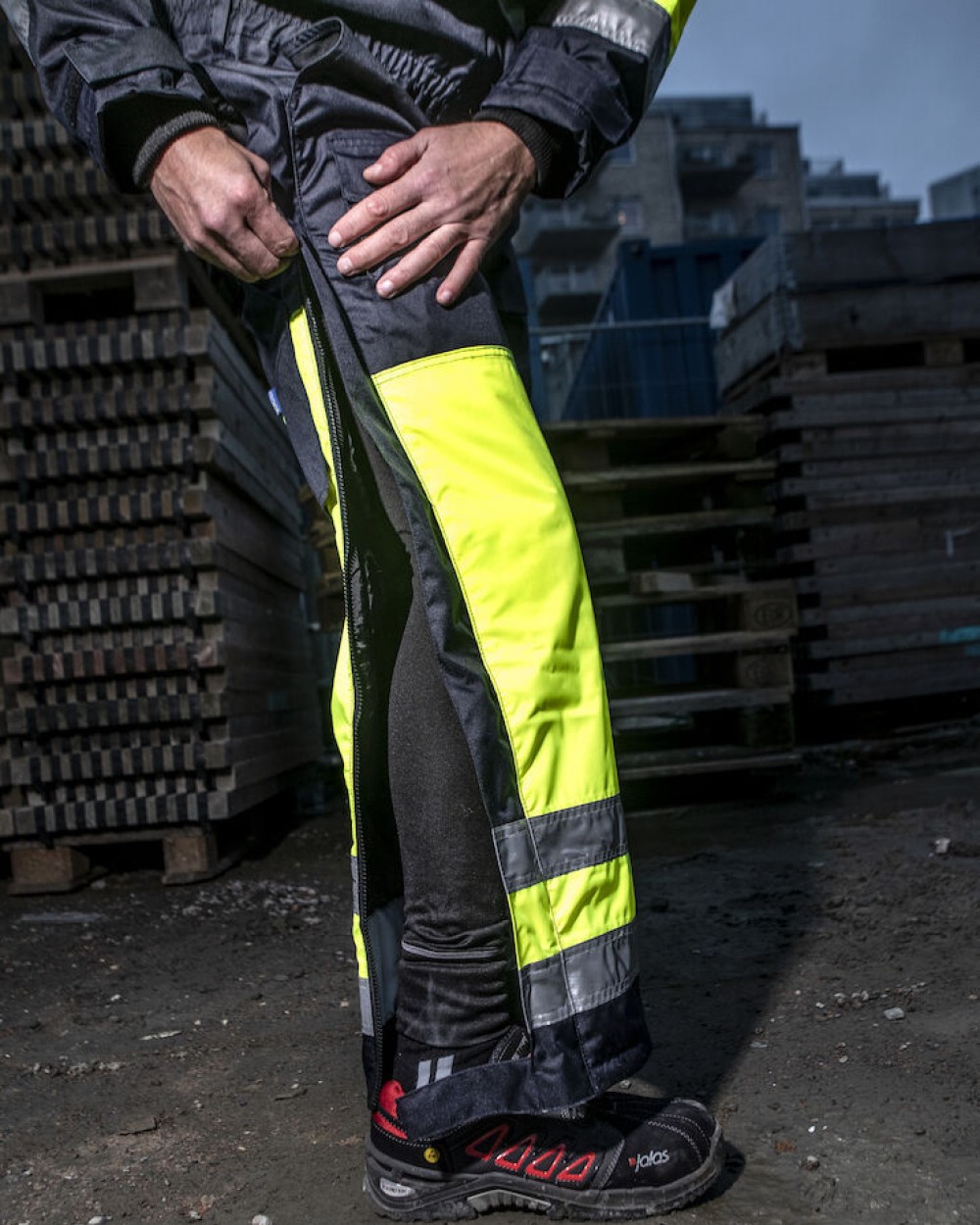 Pantalons personnalisable PROJOB 6202 COMBINAISON MATELASSEE - EN ISO 20471 CLASSE 3