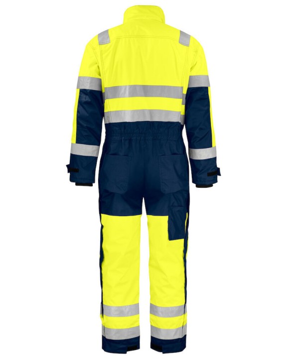 PROJOB 6202 GEFÜTTETER OVERALL - EN ISO 20471 KLASSE 3 / EN 343 Hosen personalisierbar
