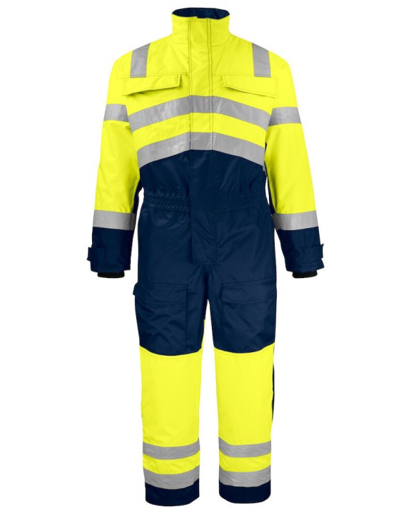 PROJOB 6202 GEFÜTTETER OVERALL - EN ISO 20471 KLASSE 3 / EN 343 Hosen personalisierbar