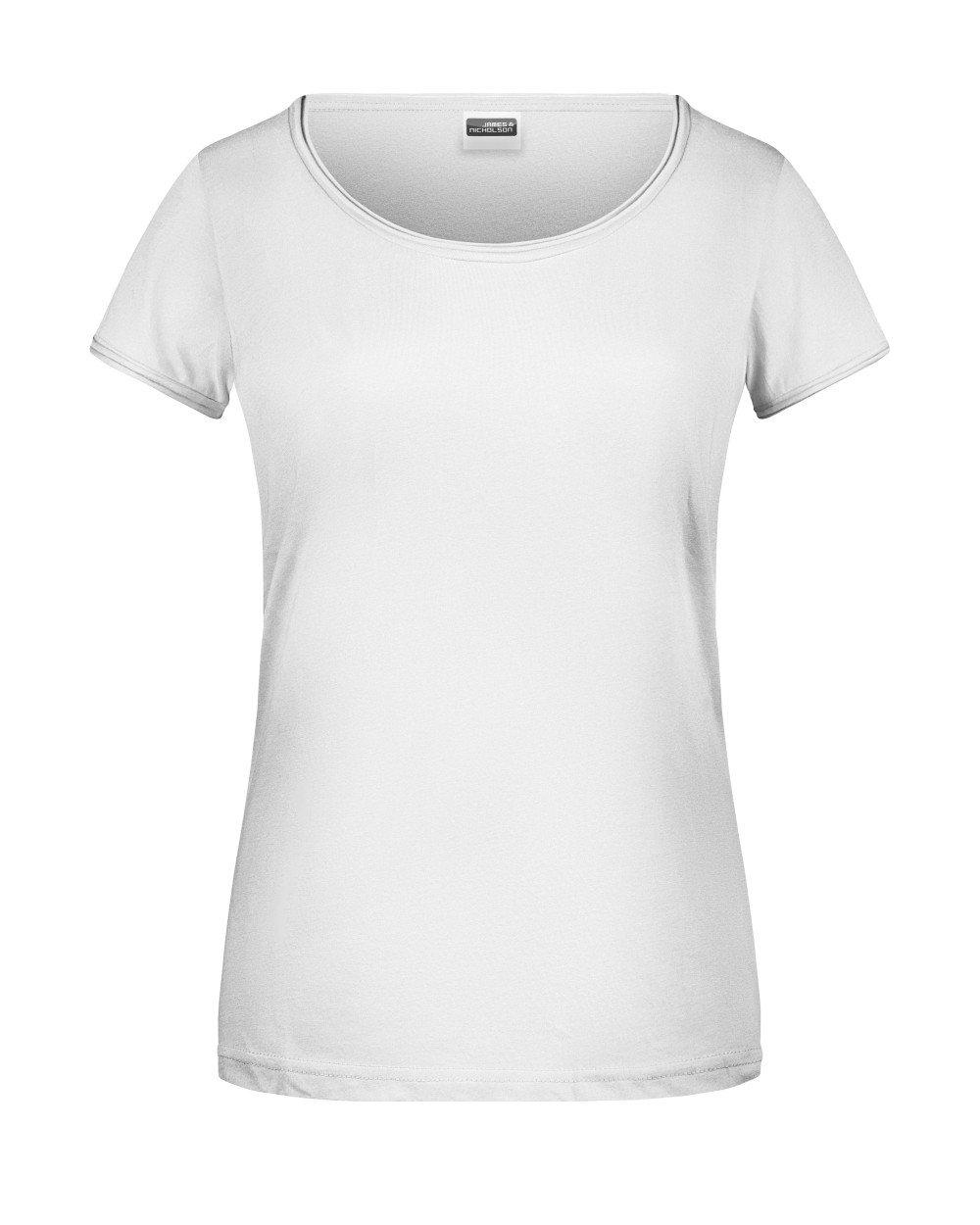 T-shirts JAMES & NICHOLSON Ladies´-T voor bedrukking &amp; borduring
