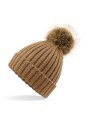BEECHFIELD Bonnet epais avec pompon en fausse fourrure /api/colors/cda8abb9-940a-41a9-b5a6-9f7af1fb58a7 personnalisable