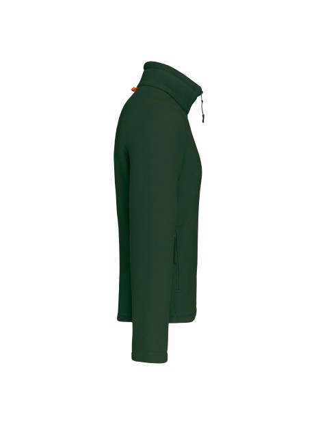 KARIBAN Veste micropolaire zippée manches raglan homme /api/colors/04ff5422-733a-4283-80b4-be8cd0eba314 personnalisable