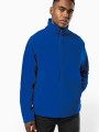 Laines polaires à personnaliser KARIBAN Veste micropolaire zippée manches raglan homme 
