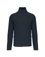 Laines polaires personnalisable KARIBAN Veste micropolaire zippée manches raglan homme