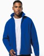Laines polaires personnalisable KARIBAN Veste micropolaire zippée manches raglan homme
