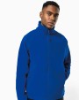 Laines polaires personnalisable KARIBAN Veste micropolaire zippée manches raglan homme