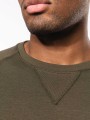 Sweat-shirts à personnaliser KARIBAN Sweat-shirt Bio col rond manches raglan homme 