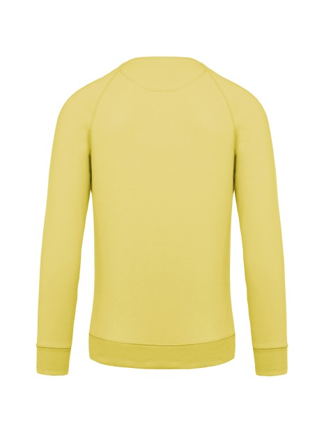KARIBAN Sweat-shirt Bio col rond manches raglan homme /api/colors/f7b8ef01-aeba-4d07-a69f-26ebc5166f52 personnalisable