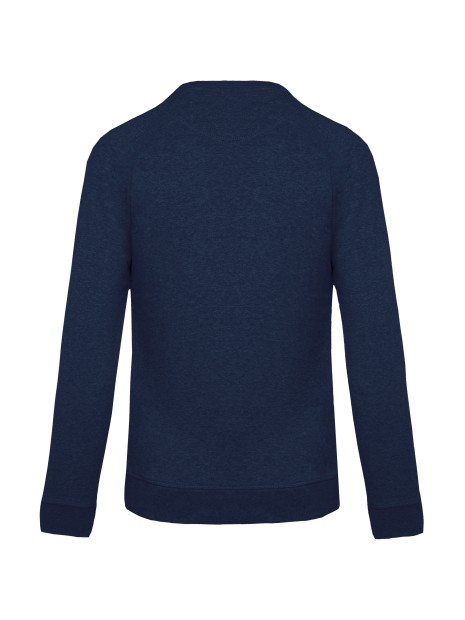 KARIBAN Sweat-shirt Bio col rond manches raglan homme /api/colors/34645e9b-b8a1-441f-b38c-4c2ad38c98a3 personnalisable