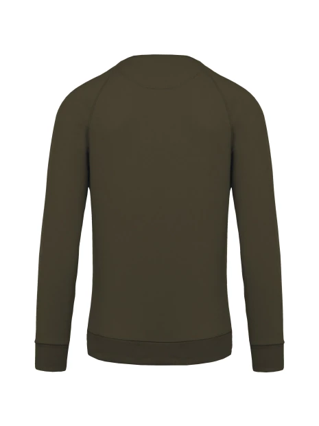 KARIBAN Sweat-shirt Bio col rond manches raglan homme /api/colors/a9253c7c-62e7-48e4-a789-39039680a750 personnalisable