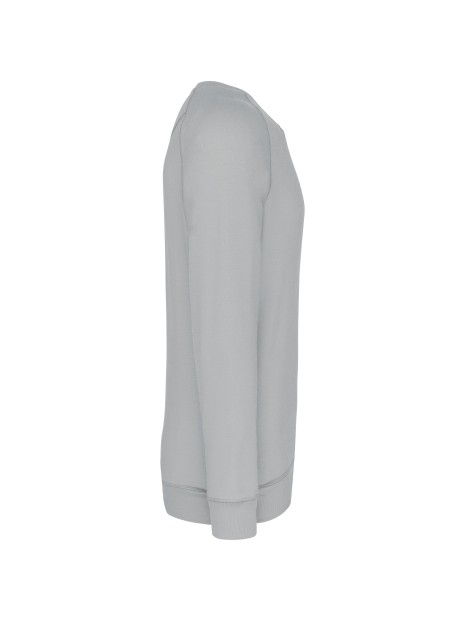 KARIBAN Sweat-shirt Bio col rond manches raglan homme /api/colors/b8c3da1f-f409-43cb-b759-5e63471e125b personnalisable