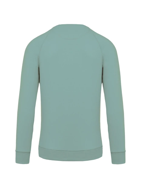 KARIBAN Sweat-shirt Bio col rond manches raglan homme /api/colors/9461b1f5-f20c-4909-acf0-8bf53fdec48b personnalisable