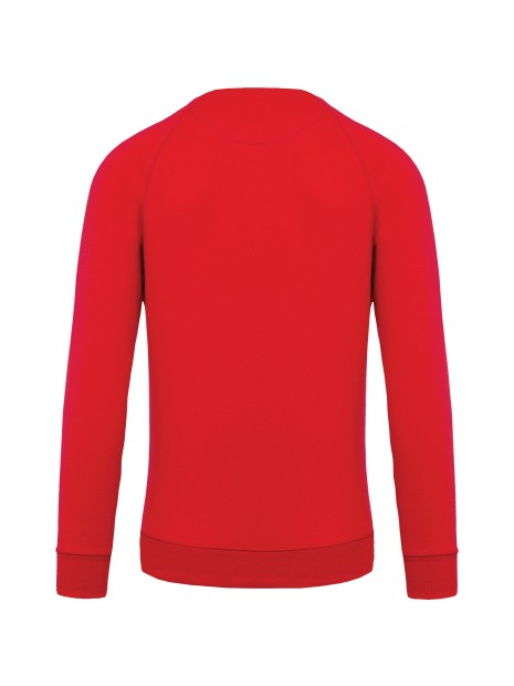 KARIBAN Sweat-shirt Bio col rond manches raglan homme /api/colors/c953313a-9c9d-493b-934e-ddcf8fada2ae personnalisable