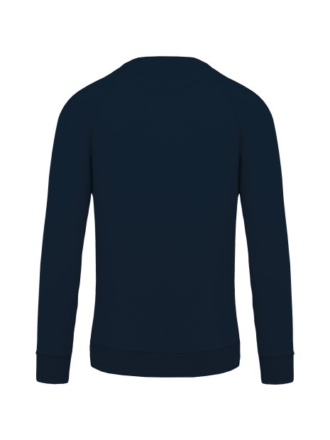KARIBAN Sweat-shirt Bio col rond manches raglan homme /api/colors/b68891a9-1d28-4f7a-8deb-775c45027afd personnalisable