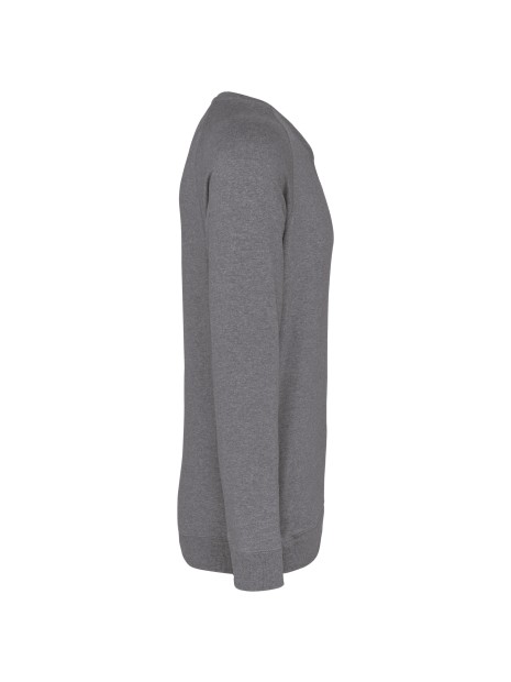 KARIBAN Sweat-shirt Bio col rond manches raglan homme /api/colors/5fcefcdd-901a-471b-86f6-fd6b6c59cd10 personnalisable