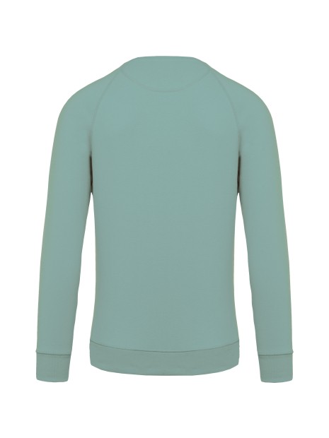 KARIBAN Sweat-shirt Bio col rond manches raglan homme /api/colors/9461b1f5-f20c-4909-acf0-8bf53fdec48b personnalisable