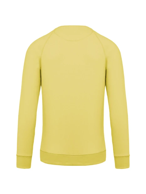 KARIBAN Sweat-shirt Bio col rond manches raglan homme /api/colors/f7b8ef01-aeba-4d07-a69f-26ebc5166f52 personnalisable