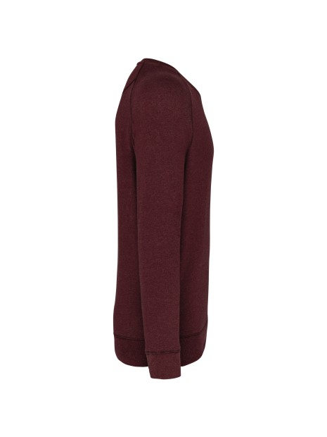 KARIBAN Sweat-shirt Bio col rond manches raglan homme /api/colors/845fb8cc-c45a-47ff-add2-10f7e56de285 personnalisable