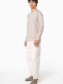 Sweat-shirts à personnaliser KARIBAN Sweat-shirt Bio col rond manches raglan homme 