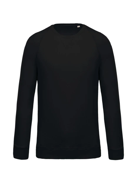 KARIBAN Sweat-shirt Bio col rond manches raglan homme /api/colors/b9fdad4a-5e94-45cb-8c03-c08b349b28c3 personnalisable