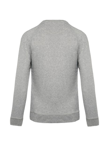 KARIBAN Sweat-shirt Bio col rond manches raglan homme /api/colors/5fcefcdd-901a-471b-86f6-fd6b6c59cd10 personnalisable