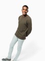 Sweat-shirts à personnaliser KARIBAN Sweat-shirt Bio col rond manches raglan homme 