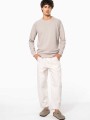 Sweat-shirts à personnaliser KARIBAN Sweat-shirt Bio col rond manches raglan homme 