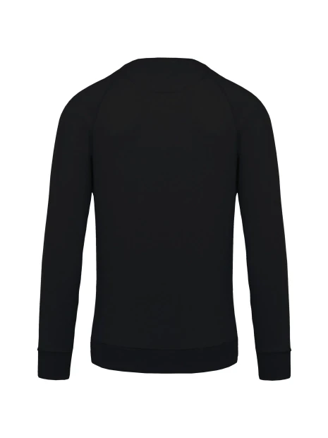KARIBAN Sweat-shirt Bio col rond manches raglan homme /api/colors/b9fdad4a-5e94-45cb-8c03-c08b349b28c3 personnalisable