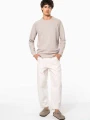 Sweat-shirts à personnaliser KARIBAN Sweat-shirt Bio col rond manches raglan homme 