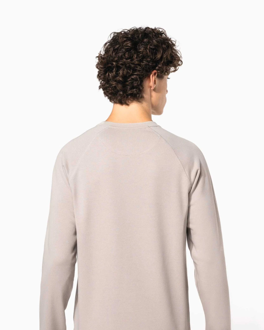 Sweaters & hoodies KARIBAN Herensweater BIO ronde hals raglanmouwen voor bedrukking &amp; borduring