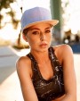 FLEXFIT CHAMBRAY-SUEDE SNAPBACK Kappen personalisierbar