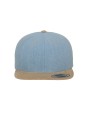 FLEXFIT CHAMBRAY-SUEDE SNAPBACK Kappen personalisierbar