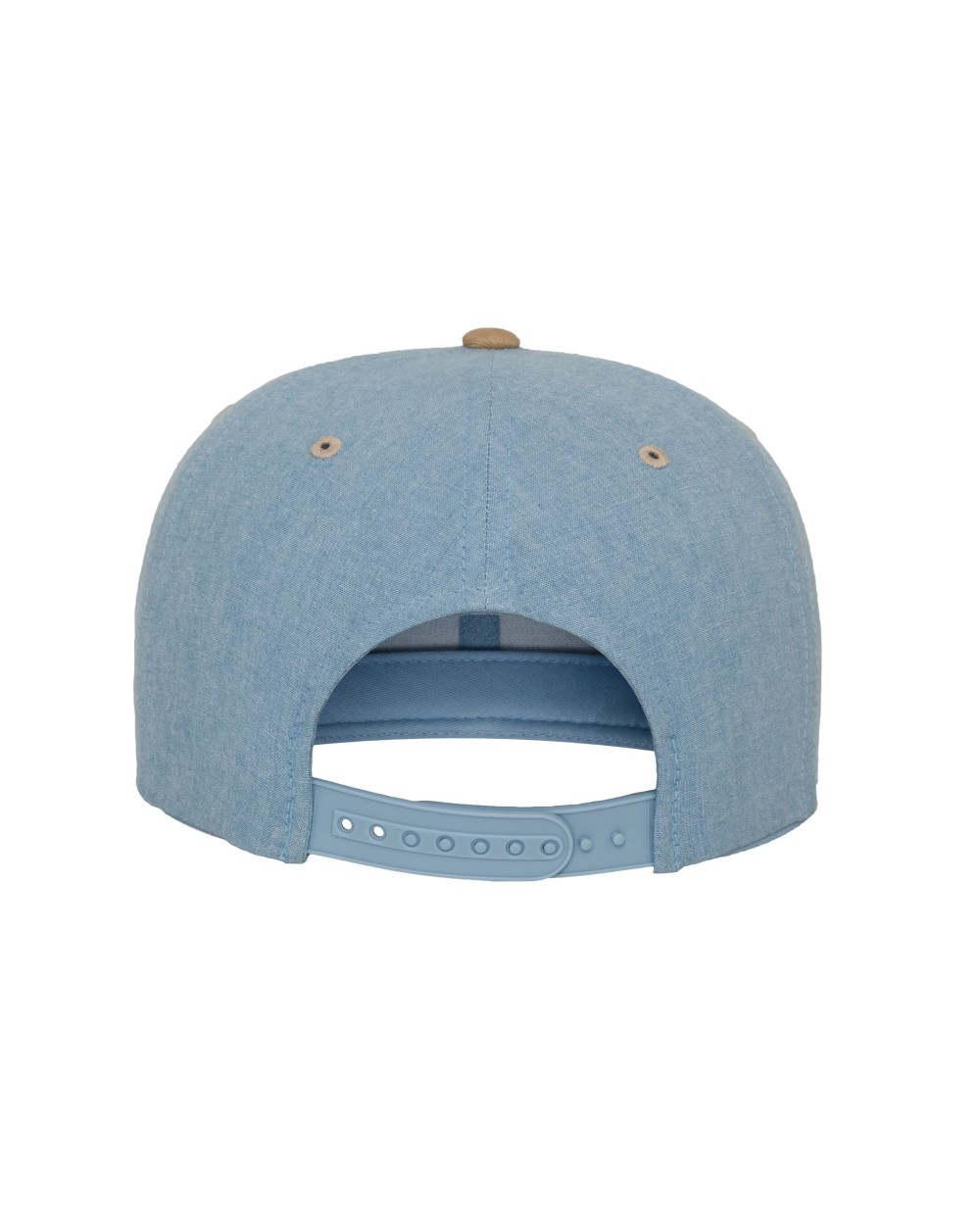 FLEXFIT CHAMBRAY-SUEDE SNAPBACK Kappen personalisierbar