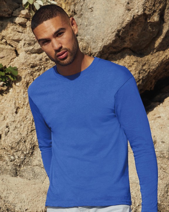 T-shirts FOL Original-T long-sleeve T-shirt voor bedrukking &amp; borduring