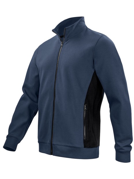 PROJOB 2129 SWEATSHIRT PRIO BICOLORE FULL ZIP /api/colors/b68891a9-1d28-4f7a-8deb-775c45027afd personnalisable