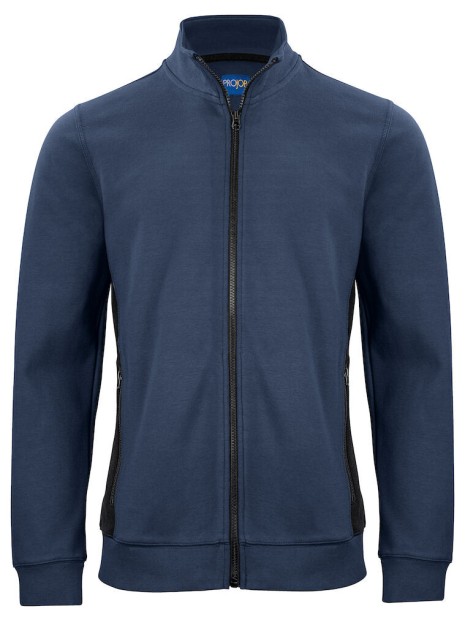 PROJOB 2129 SWEATSHIRT PRIO BICOLORE FULL ZIP /api/colors/b68891a9-1d28-4f7a-8deb-775c45027afd personnalisable