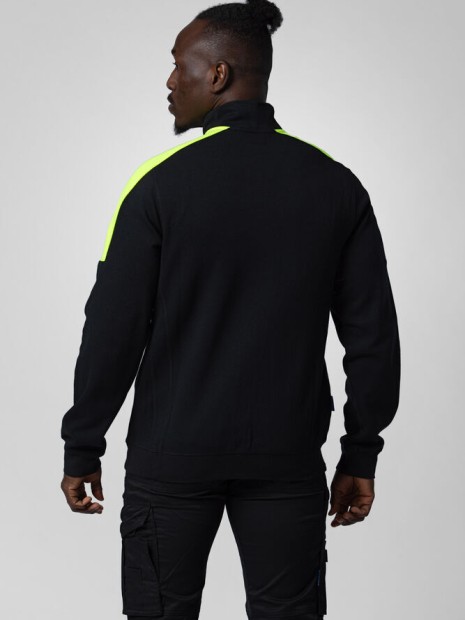 Sweat-shirts à personnaliser PROJOB 2129 SWEATSHIRT PRIO BICOLORE FULL ZIP 