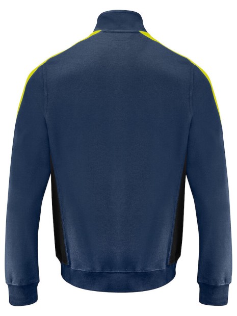 PROJOB 2129 SWEATSHIRT PRIO BICOLORE FULL ZIP /api/colors/74288b48-d1b8-4317-95c5-a35b4207d507 personnalisable