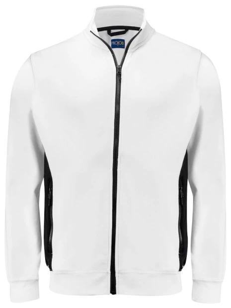 PROJOB 2129 SWEATSHIRT PRIO BICOLORE FULL ZIP /api/colors/7a92cd2d-10d2-40b4-928b-296bb7487506 personnalisable