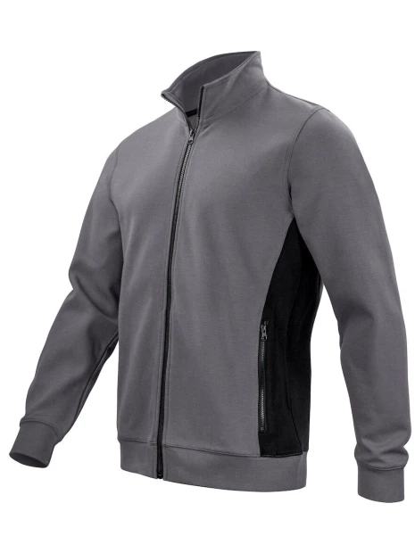 PROJOB 2129 SWEATSHIRT PRIO BICOLORE FULL ZIP /api/colors/f07121ee-2ff0-449a-ab59-79be9a11aa30 personnalisable