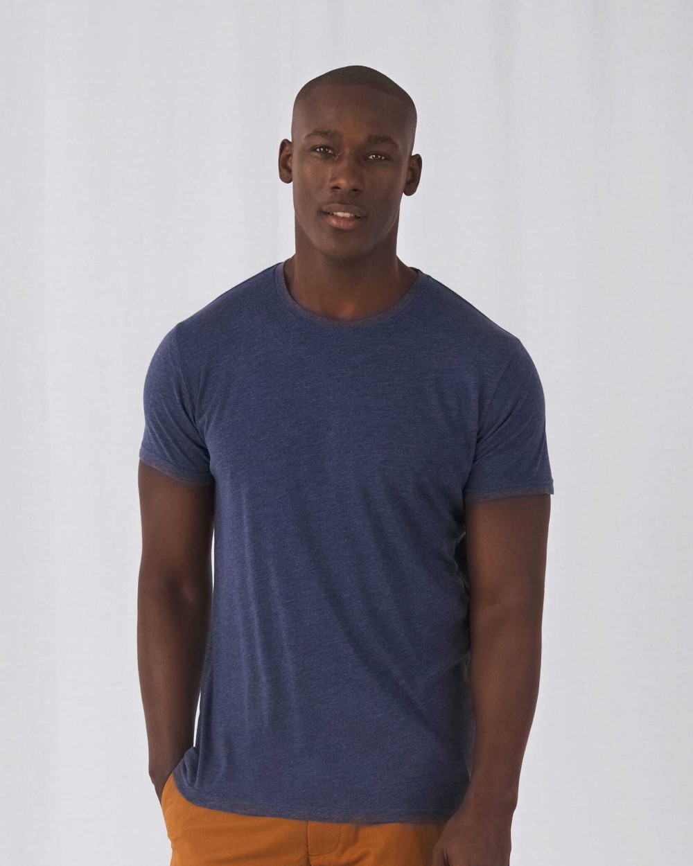 T-Shirts personnalisable B&C T-shirt Triblend col rond Homme