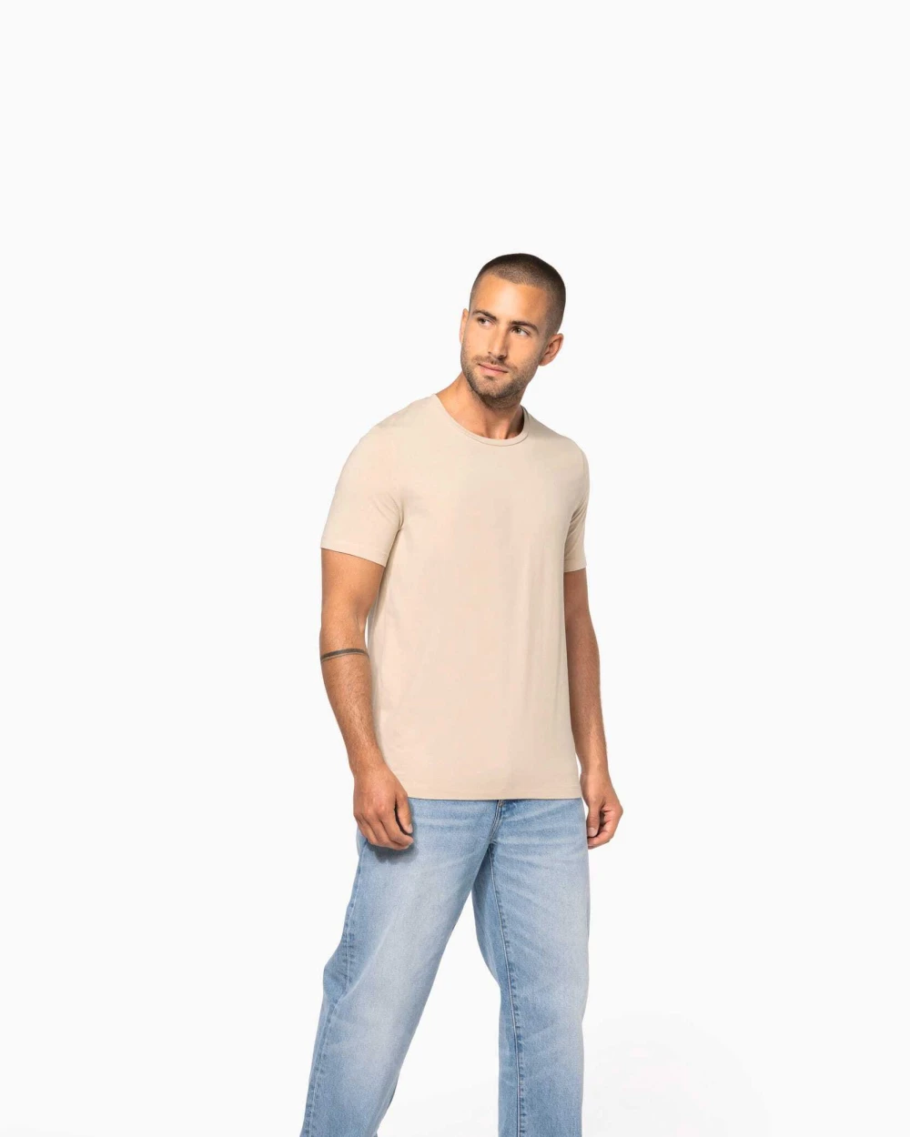 T-Shirts personnalisable KARIBAN T-shirt col rond manches courtes homme