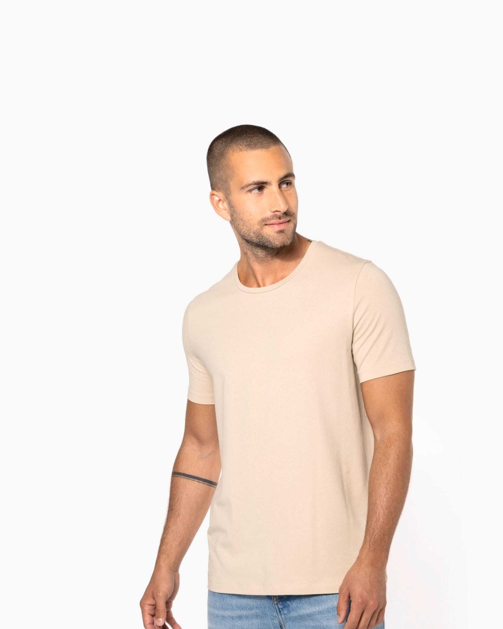 T-shirts KARIBAN T-shirt ronde hals korte mouwen voor bedrukking &amp; borduring