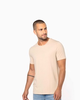 T-shirt col rond manches courtes homme
