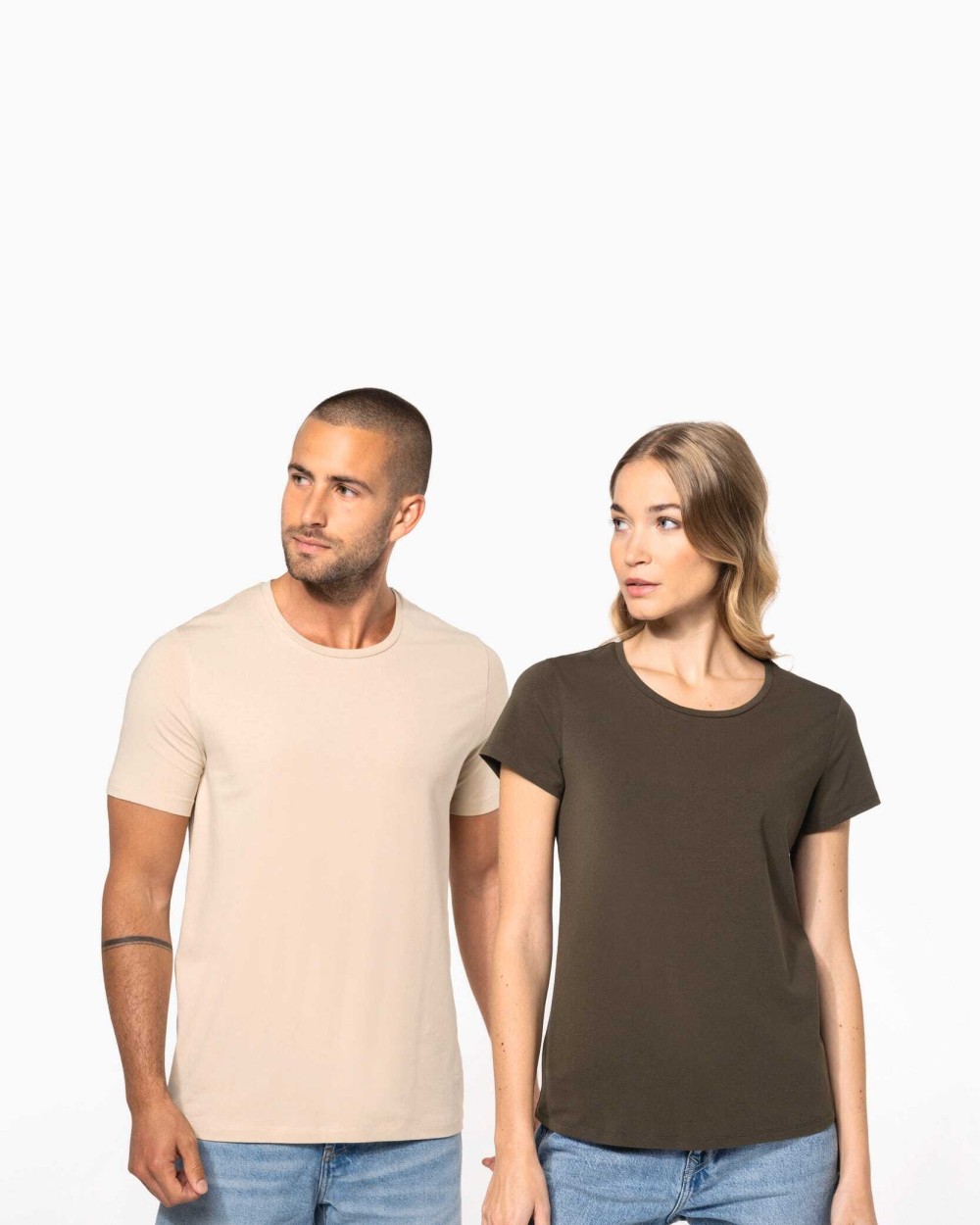 T-shirts KARIBAN T-shirt ronde hals korte mouwen voor bedrukking &amp; borduring