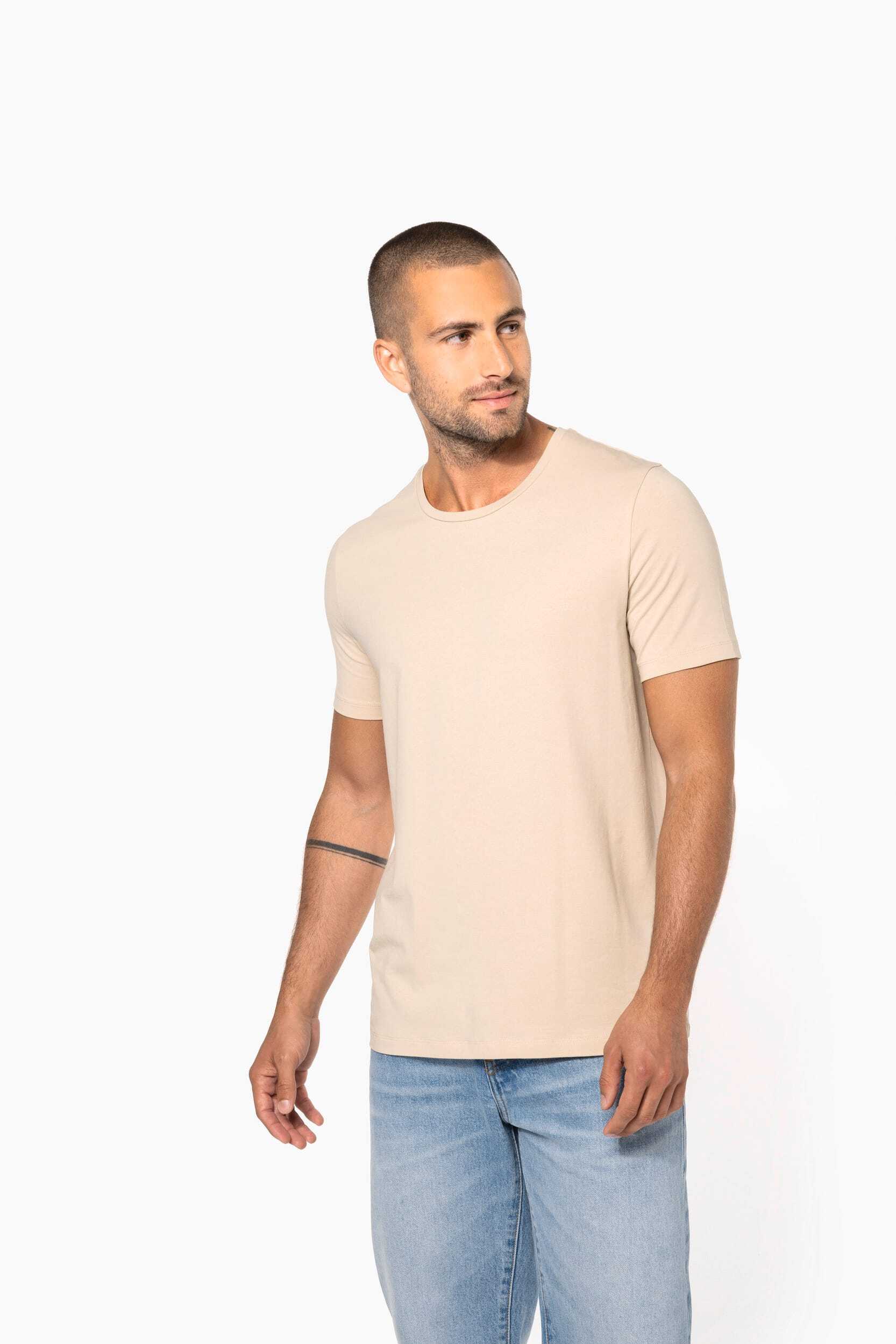 T-Shirts personnalisable KARIBAN T-shirt col rond manches courtes homme