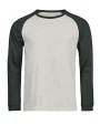 TEE JAYS UNLABELED BASEBALL TEE T-Shirts personalisierbar