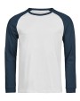 T-shirts TEE JAYS UNLABELED BASEBALL TEE voor bedrukking &amp; borduring