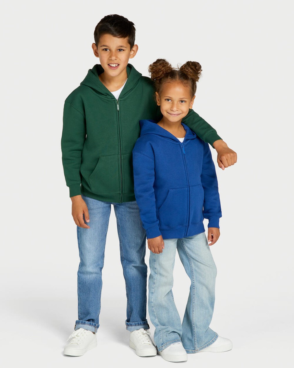 Sweaters & hoodies  Originals Hooded Full Zip Kids voor bedrukking &amp; borduring